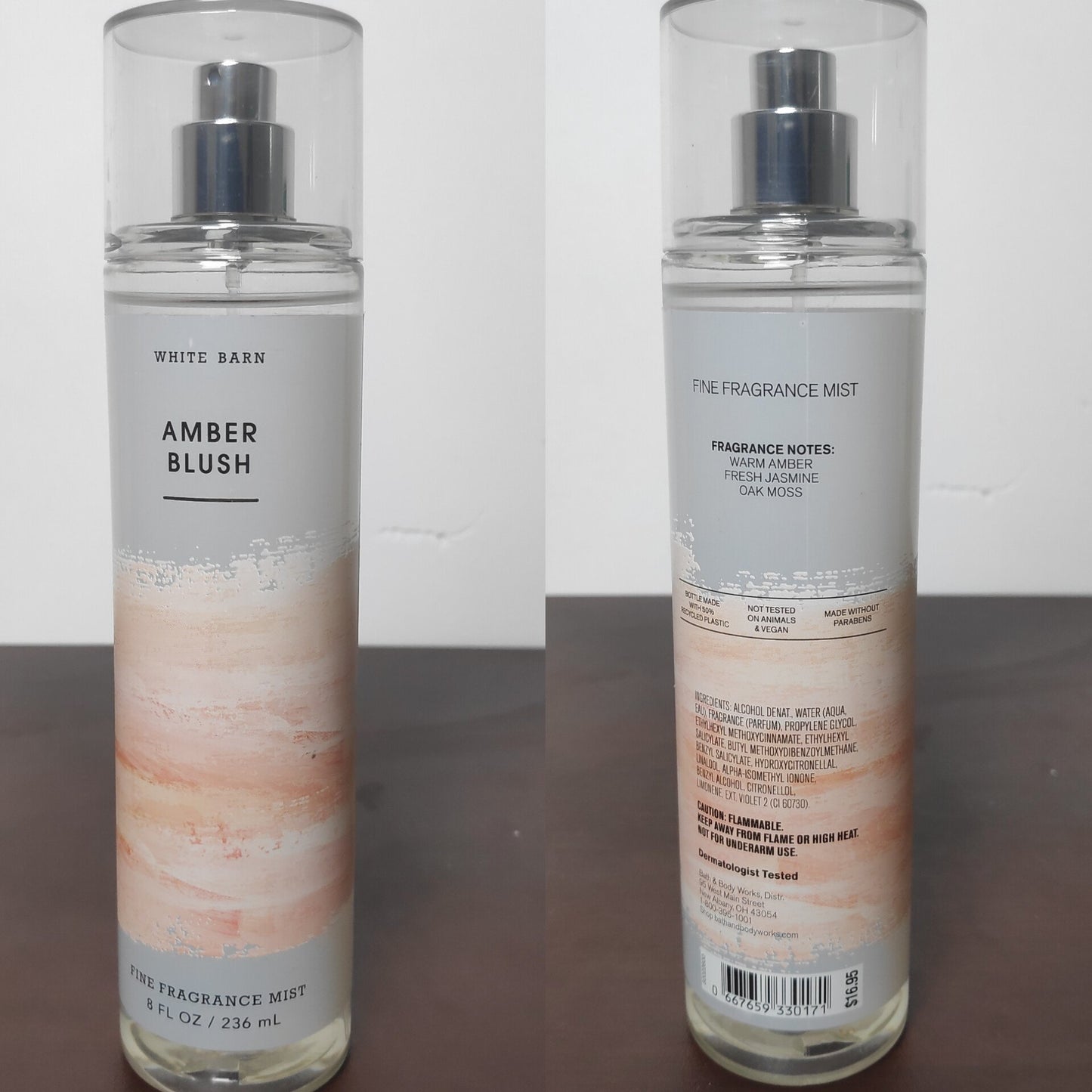 Bath & Body Works Amber Blush Fine Fragrance Mist (236ml / 8oz)