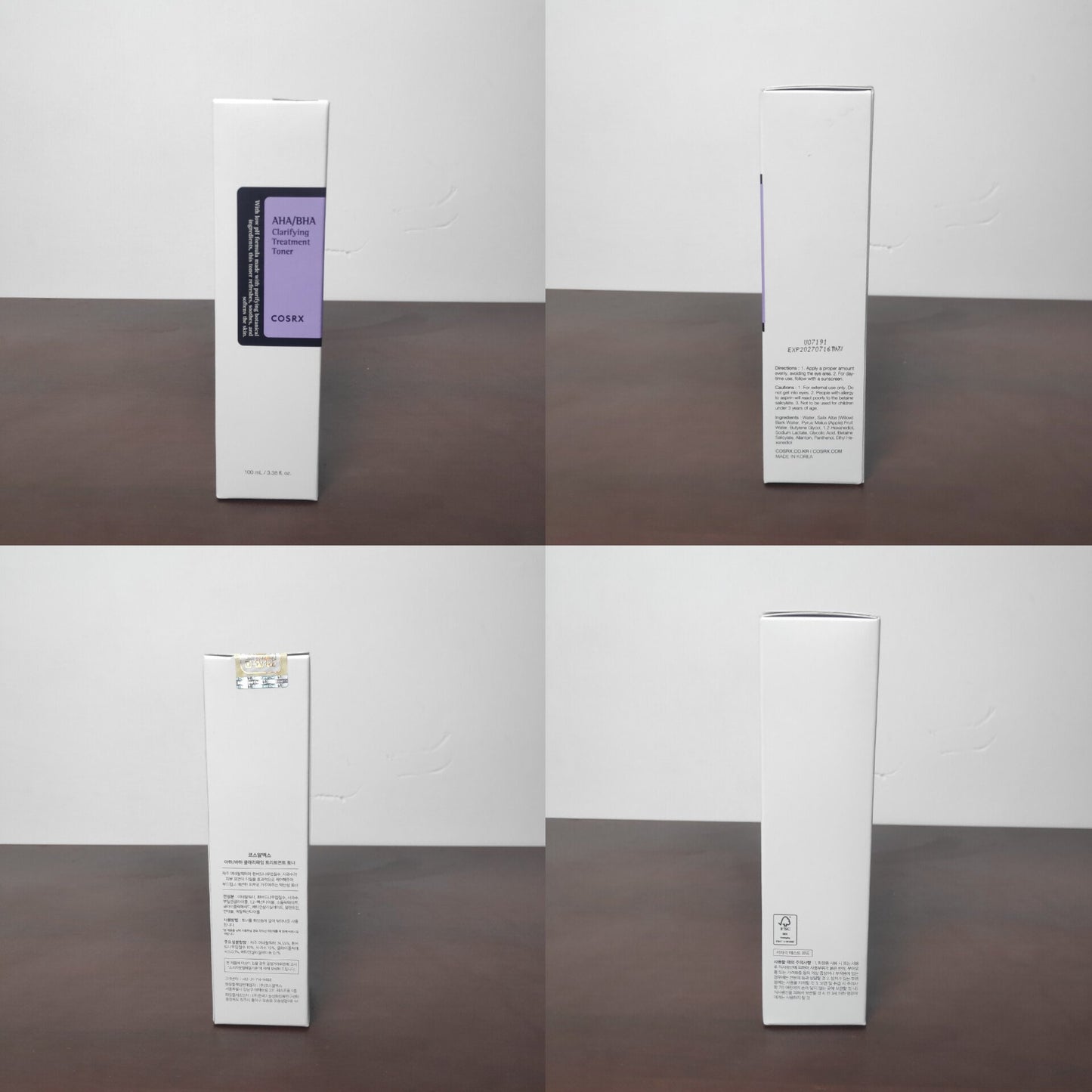 COSRX AHA/BHA Clarifying Toner 100ml