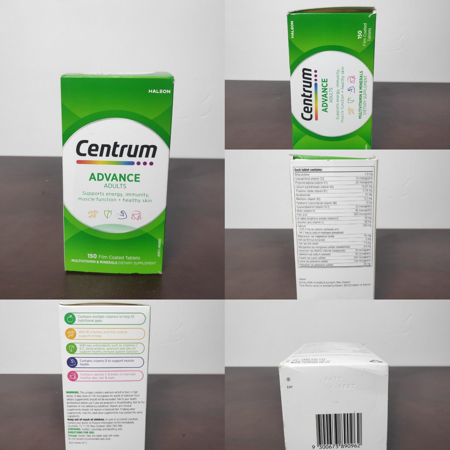 Centrum Advance Adults Multivitamin 150 Tablets