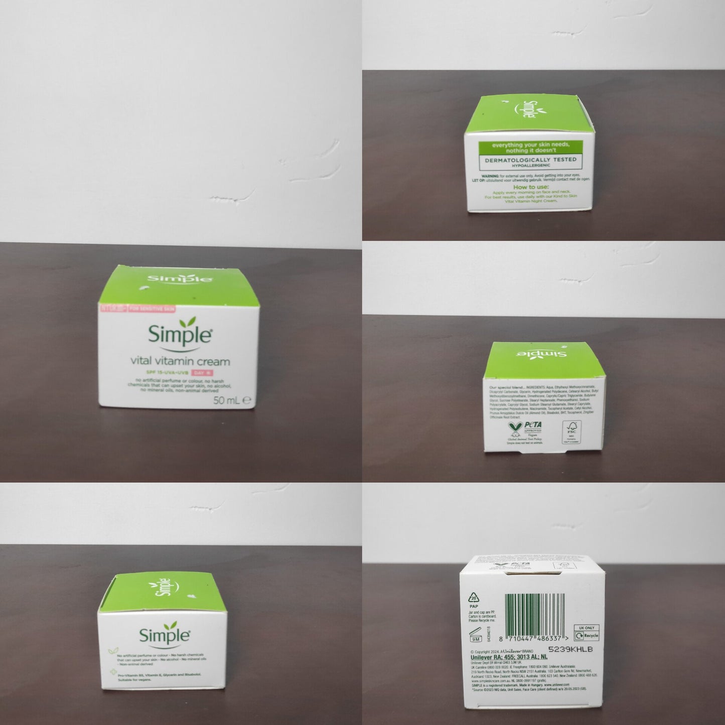 Simple Vital Vitamin Day Cream SPF 15 (50ml)