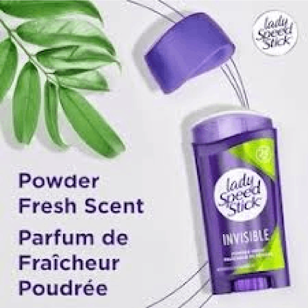 Lady Speed Stick Invisible Antiperspirant Deodorant Stick