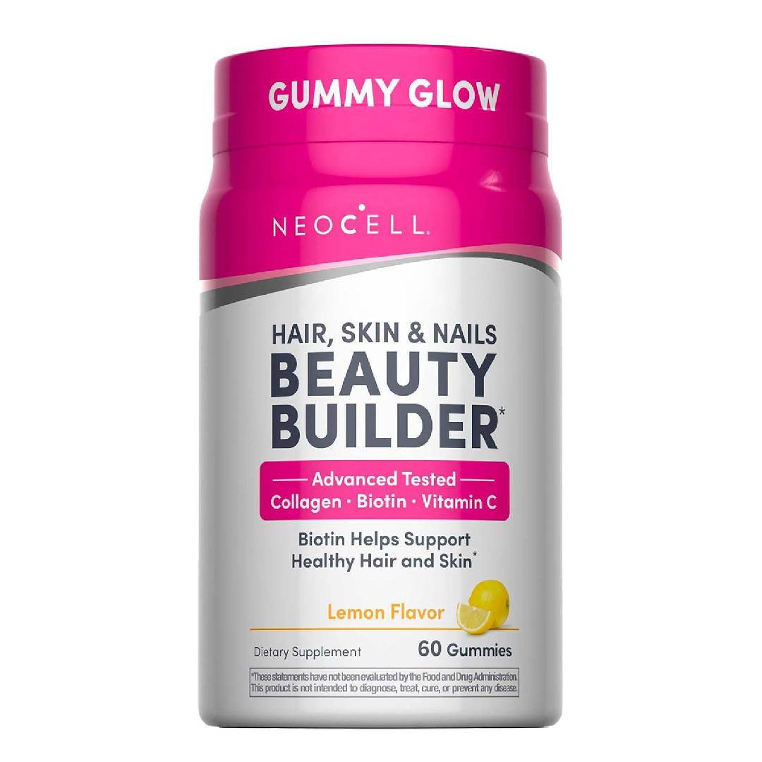 NeoCell Hair, Skin & Nails Beauty Builder Gummies – 60 Gummies