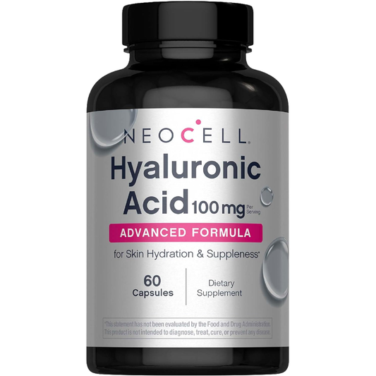 NeoCell Hyaluronic Acid 100mg Capsules (60 Vegan Caps)
