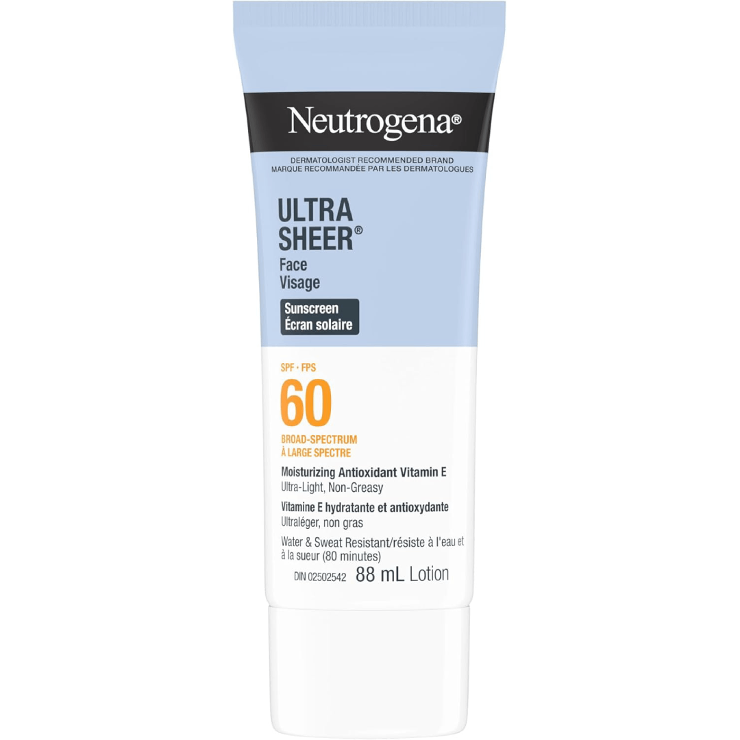 Neutrogena Ultra Sheer Sunscreen SPF 50+ Lightweight Non-Greasy