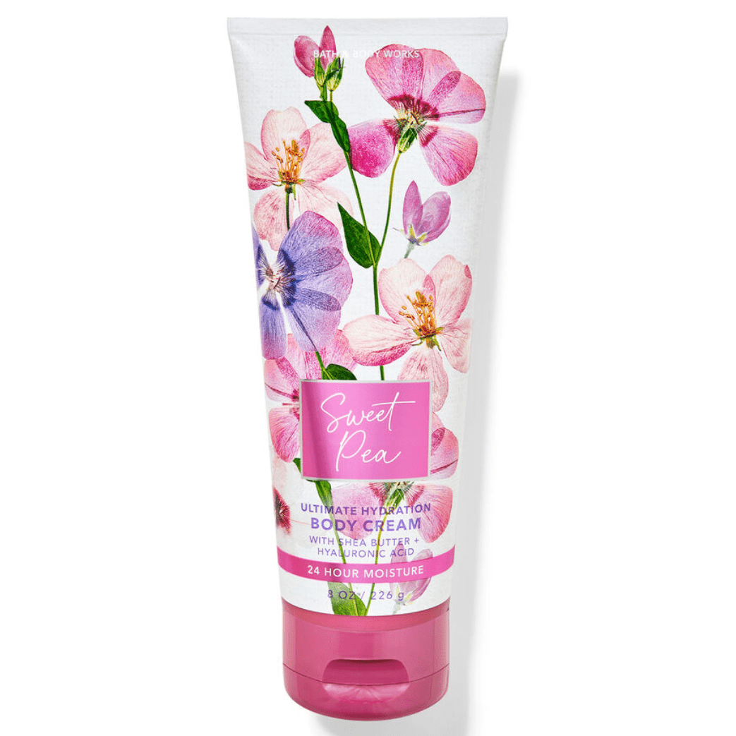 (Discounted Product) Bath And Body Work Sweet Pea Bath & Body Works Sweet Pea Body Cream 226g