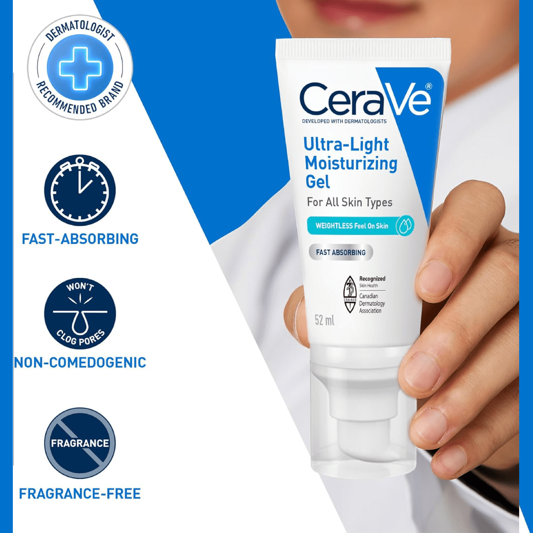 ( Discounted Product ) CeraVe Ultra Light Moisturizing Gel 52ml