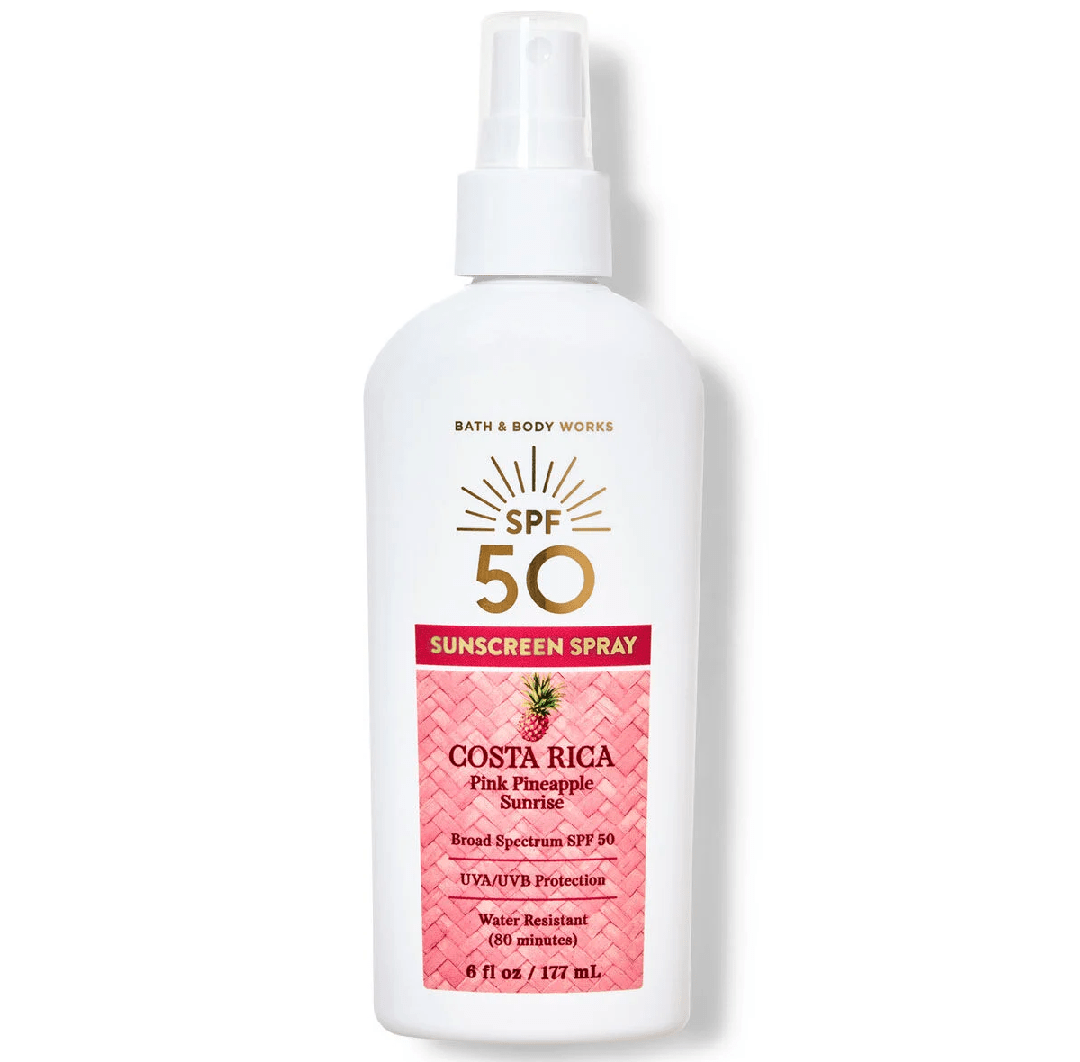 ( Discounted Product ) Bath & Body Works Costa Rica Coconut Sunscreen Spray SPF 50 (177ml)
