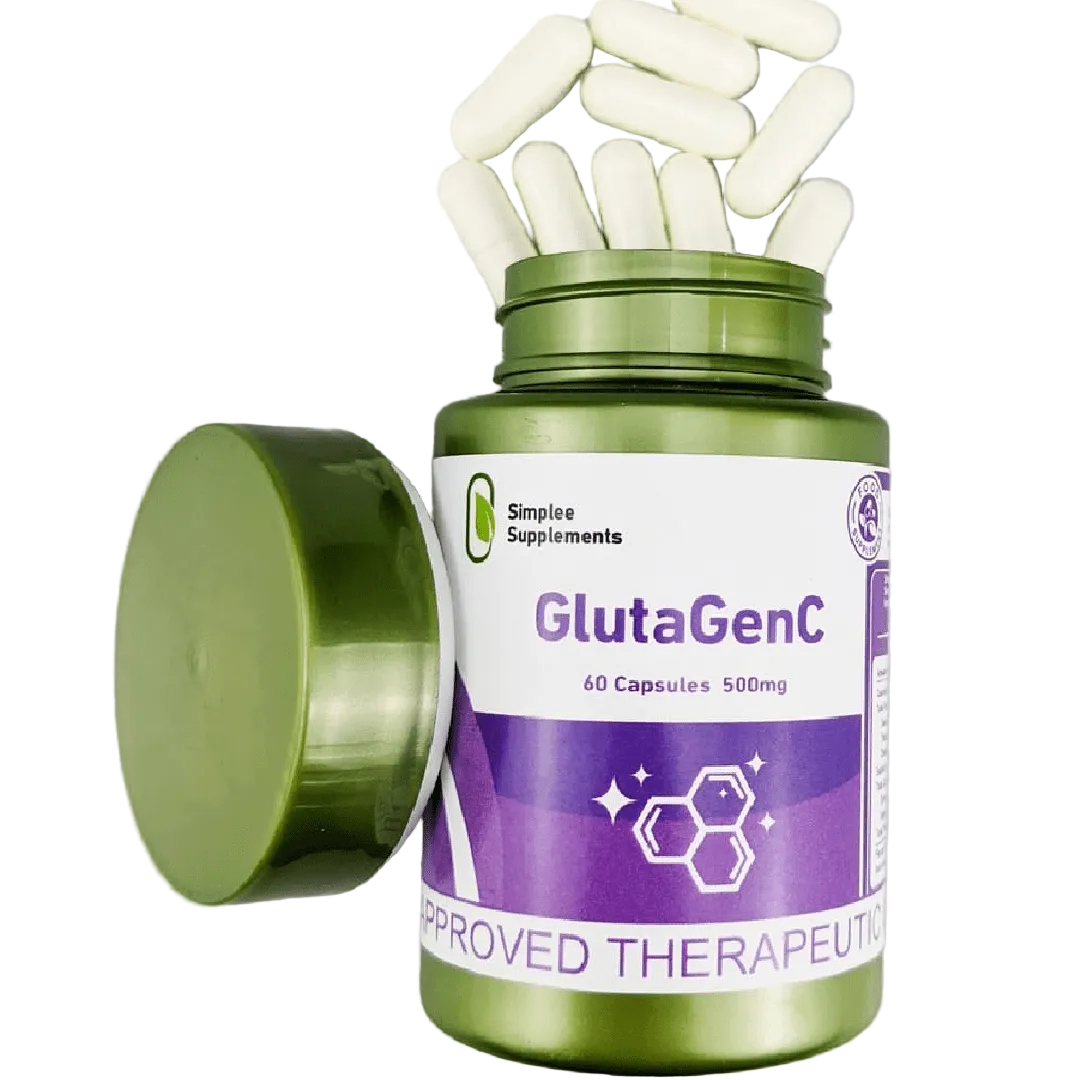 Simplee GlutaGenC 500mg – 60 Capsules