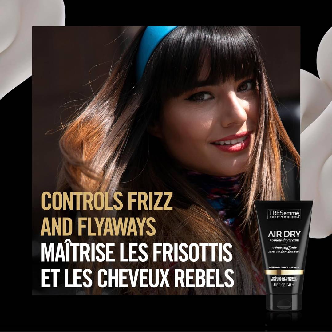 TRESemmé Air Dry No Blow Dry Hair Cream 148ml