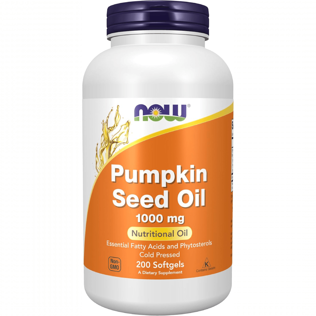 Now foods Pumpkin Seed Oil 1000 mg Softgels - "200"