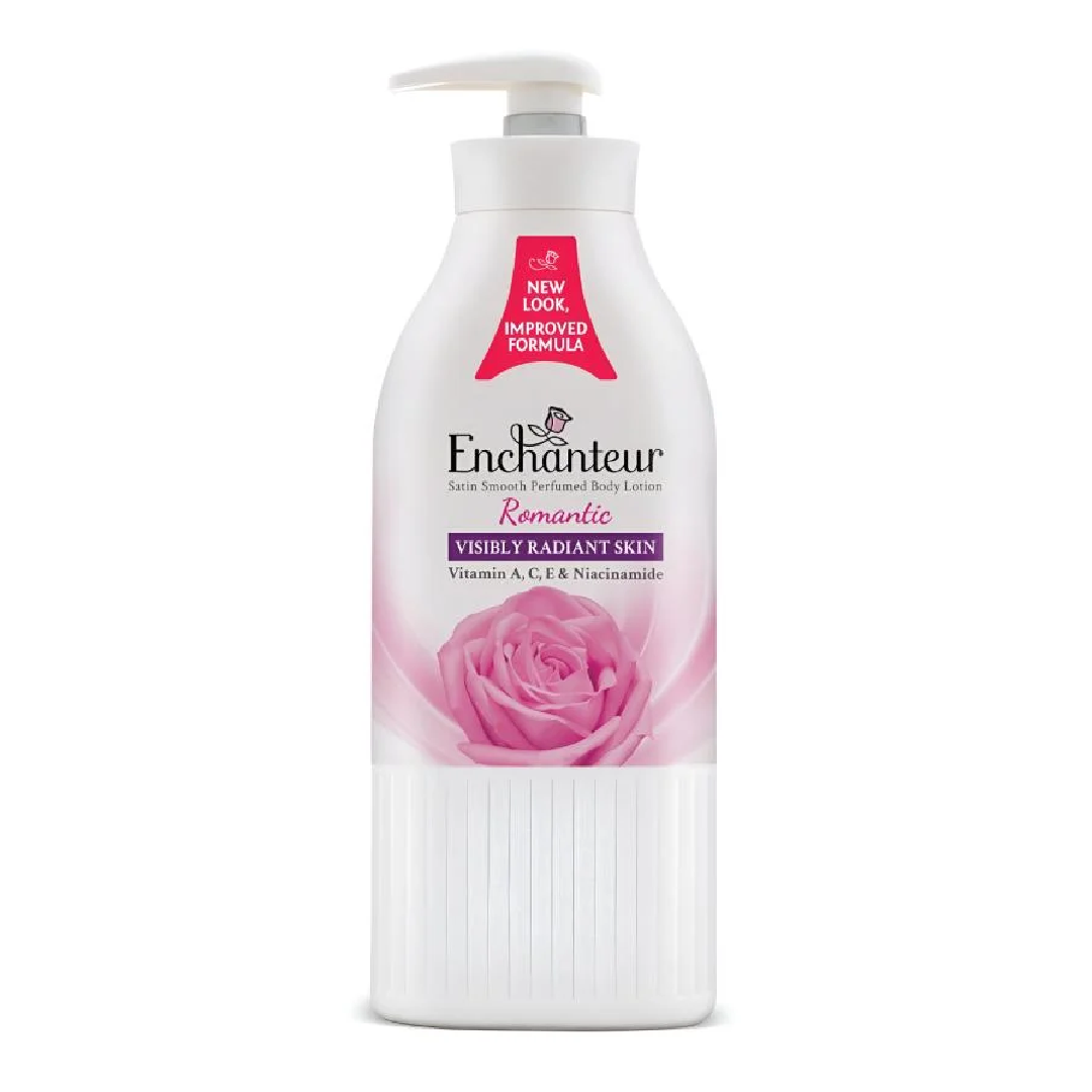 Enchanteur Romantic Moisture Silk Body Lotion 500ml