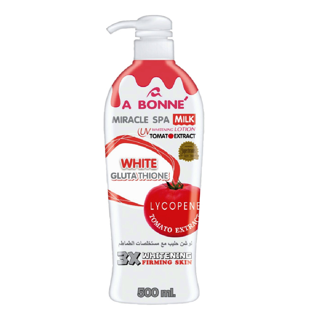 A Bonne Miracle Spa Milk UV Tomato Extract Body Lotion 500ml