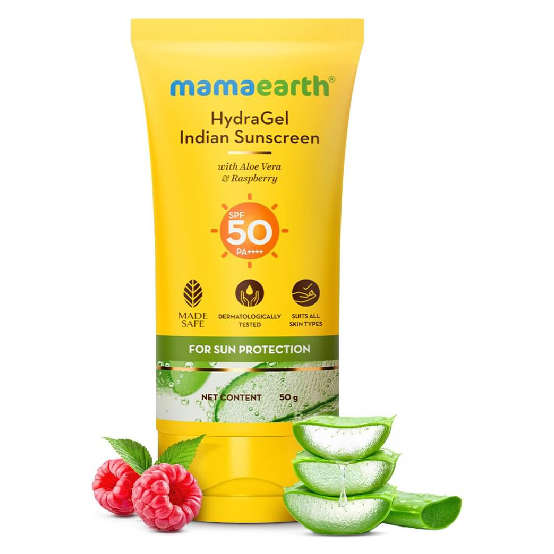 Mamaearth HydraGel Sunscreen SPF 50 (50g)