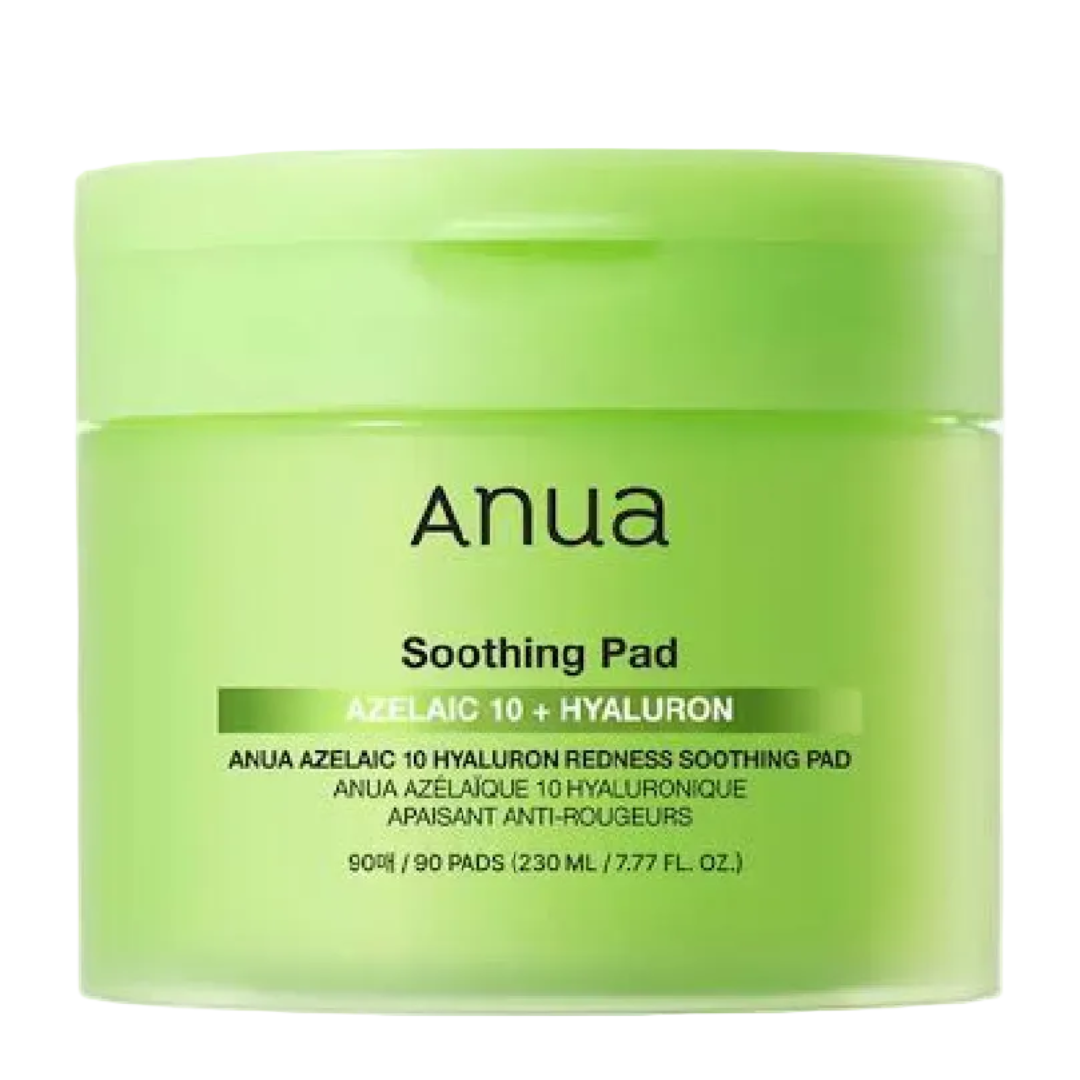 Anua Azelaic 10% Hyaluron Redness Soothing Pad (90pads)
