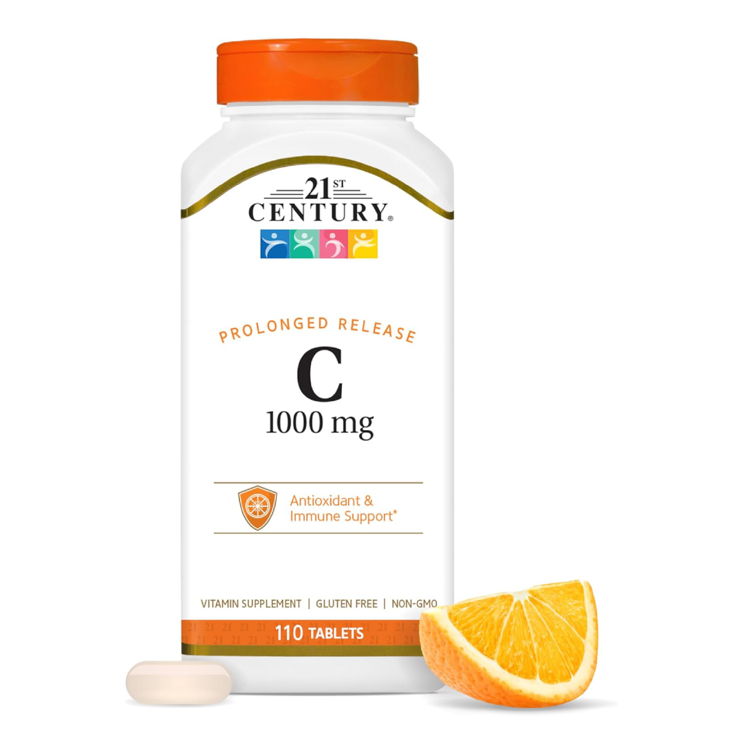 21st Century Vitamin C 1000mg Prolonged Release Tablets 110 Count