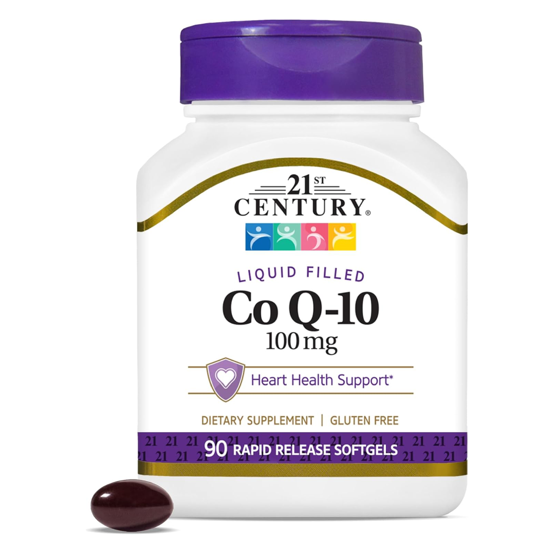 21st Century CoQ10 100mg Softgels (110 Count)