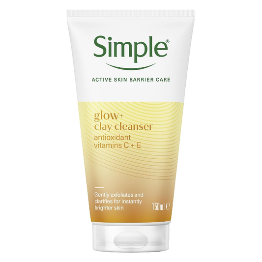Simple Protect ‘N’ Glow Express Glow Clay Polish Cleanser 150ml
