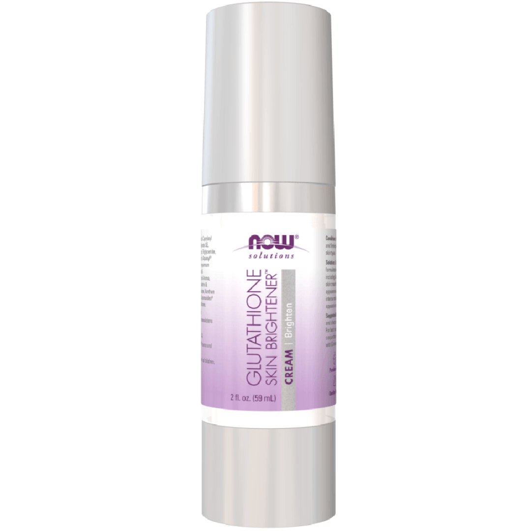 NOW Foods Glutathione Skin Brightener Cream (59ml)