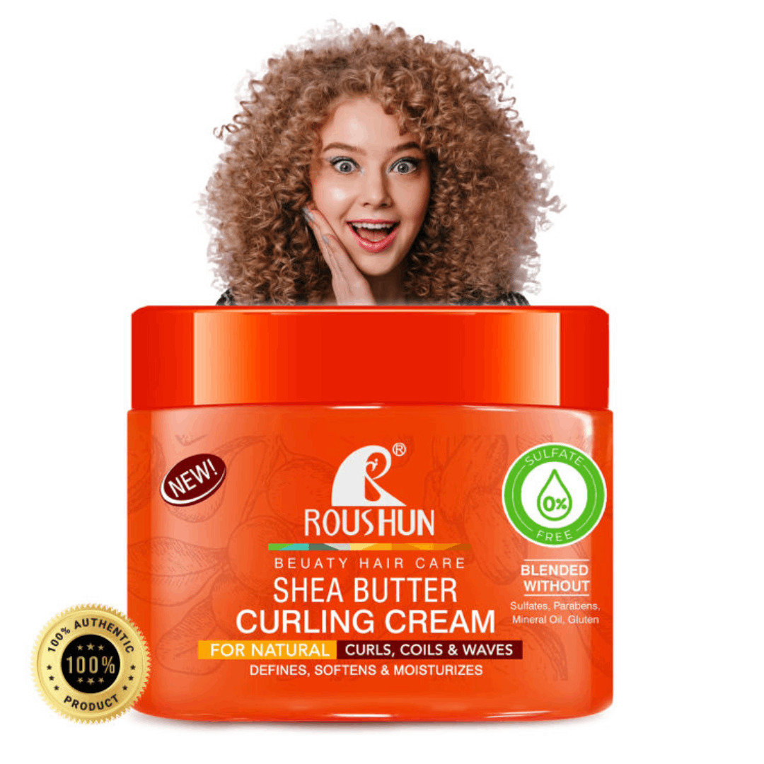 Roushun Shea Butter Curling Cream 350ml