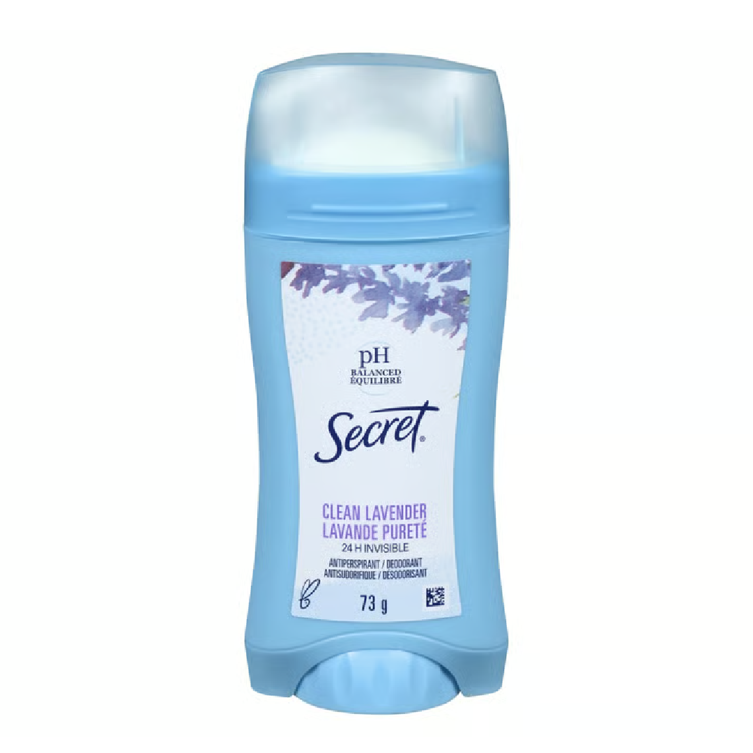 Secret Clean Lavender Invisible Solid Deodorant 73g
