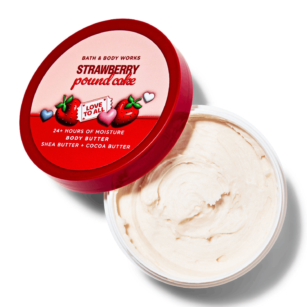 Bath & Body Works Strawberry Pound Cake Body Butter (185g)