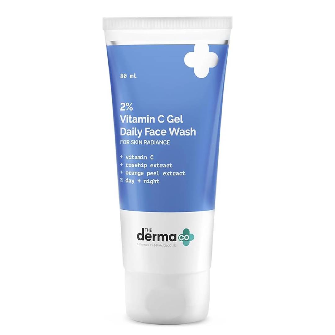The Derma Co 2% Vitamin C Gel Daily Face Wash – 80ml