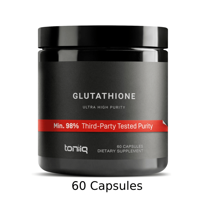 Toniiq Ultra High Strength Glutathione Capsules - 60 Capsules