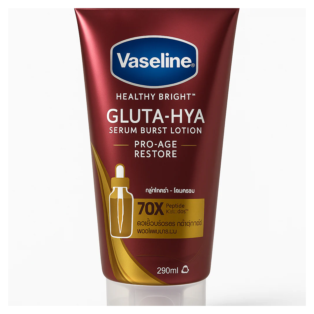 Vaseline Gluta-Hya Serum Burst Lotion Pro-Age Restore 290ml