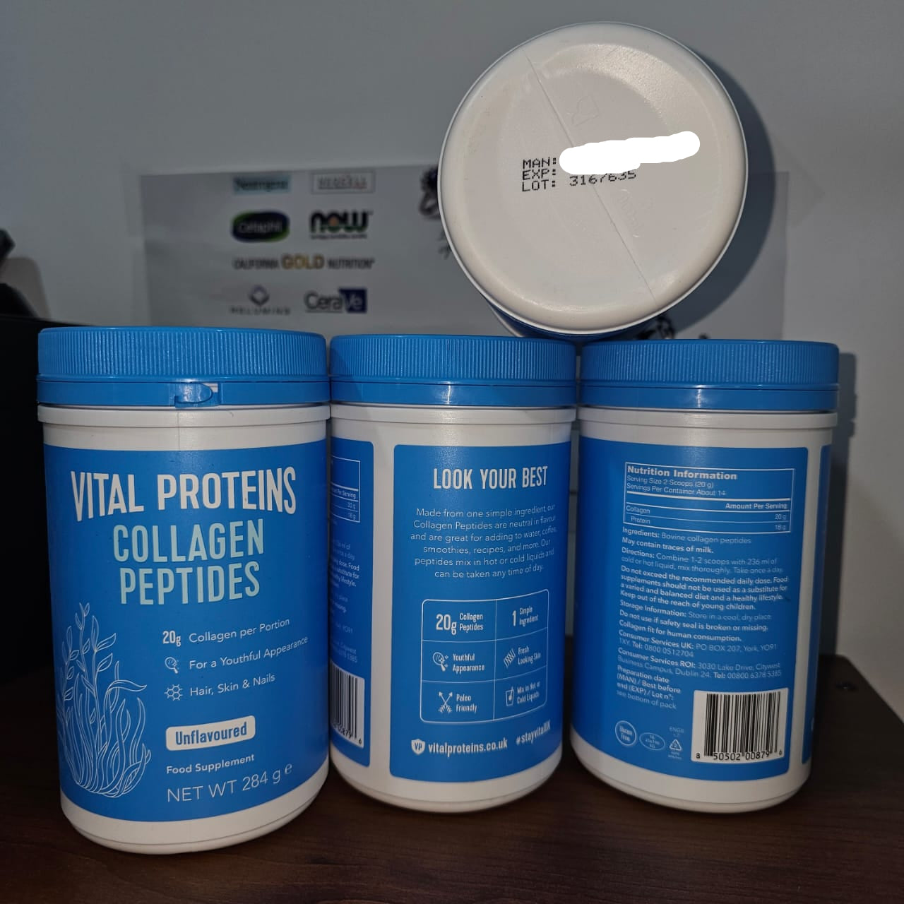 Vital Proteins Collagen Peptides Unflavored 265g