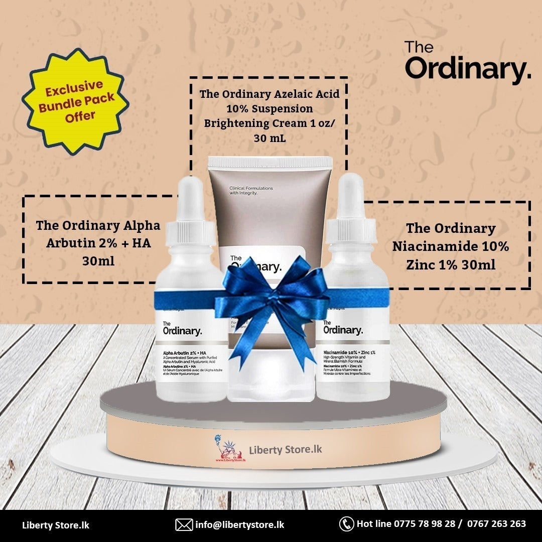 Budget Brightening Pack – The Ordinary (3 x 30ml)