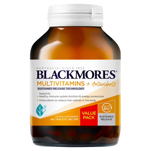 Blackmores Multivitamins + Antioxidants 180 Tablets