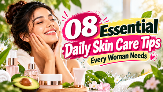 08 Essential Daily Skin Care Tips Every Woman Needs