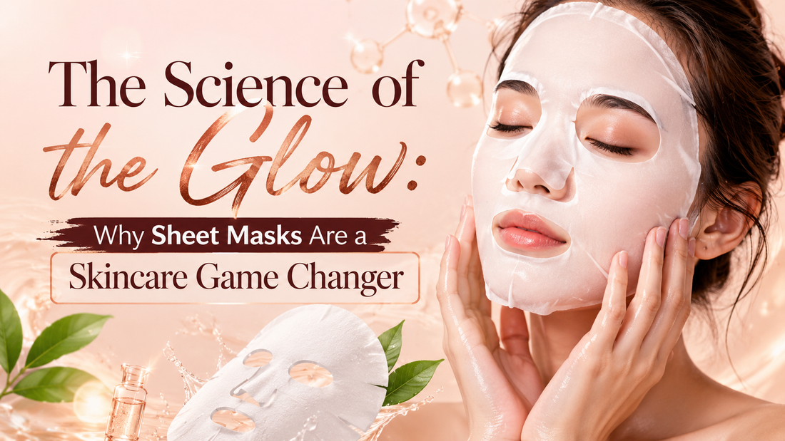 The Science of the Glow Why Sheet Masks Are a Skincare Game Changer