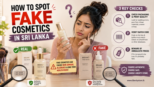 How to Spot Fake Cosmetics in Sri Lanka
