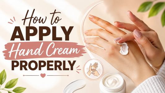 How to Apply Hand Cream Properly