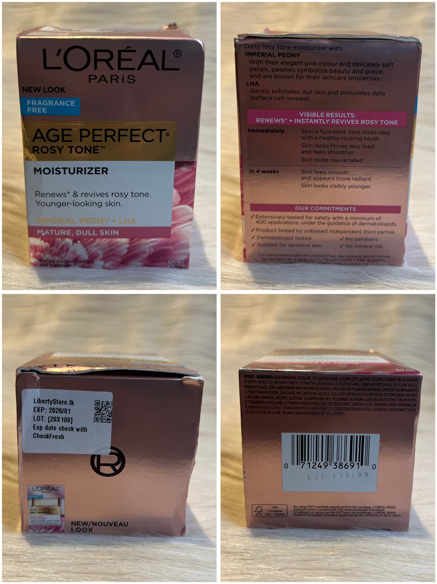 L’Oréal Paris Age Perfect Rosy Tone Moisturizer 50ml