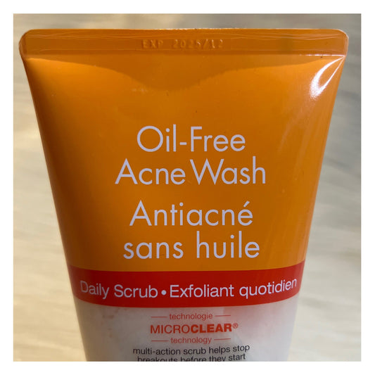 Neutrogena Oil-Free Acne Wash Daily Scrub 125ml