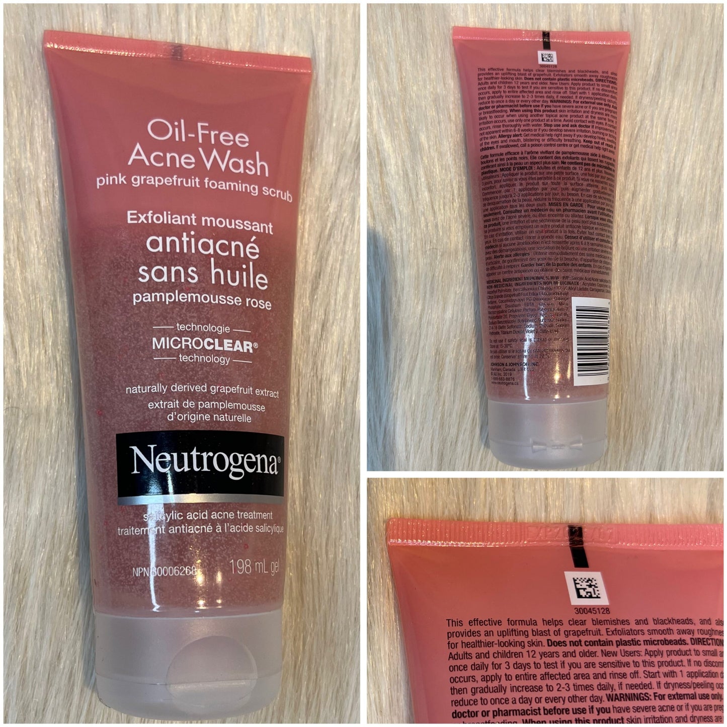 Neutrogena Oil-Free Acne Wash Pink Grapefruit Foaming Scrub