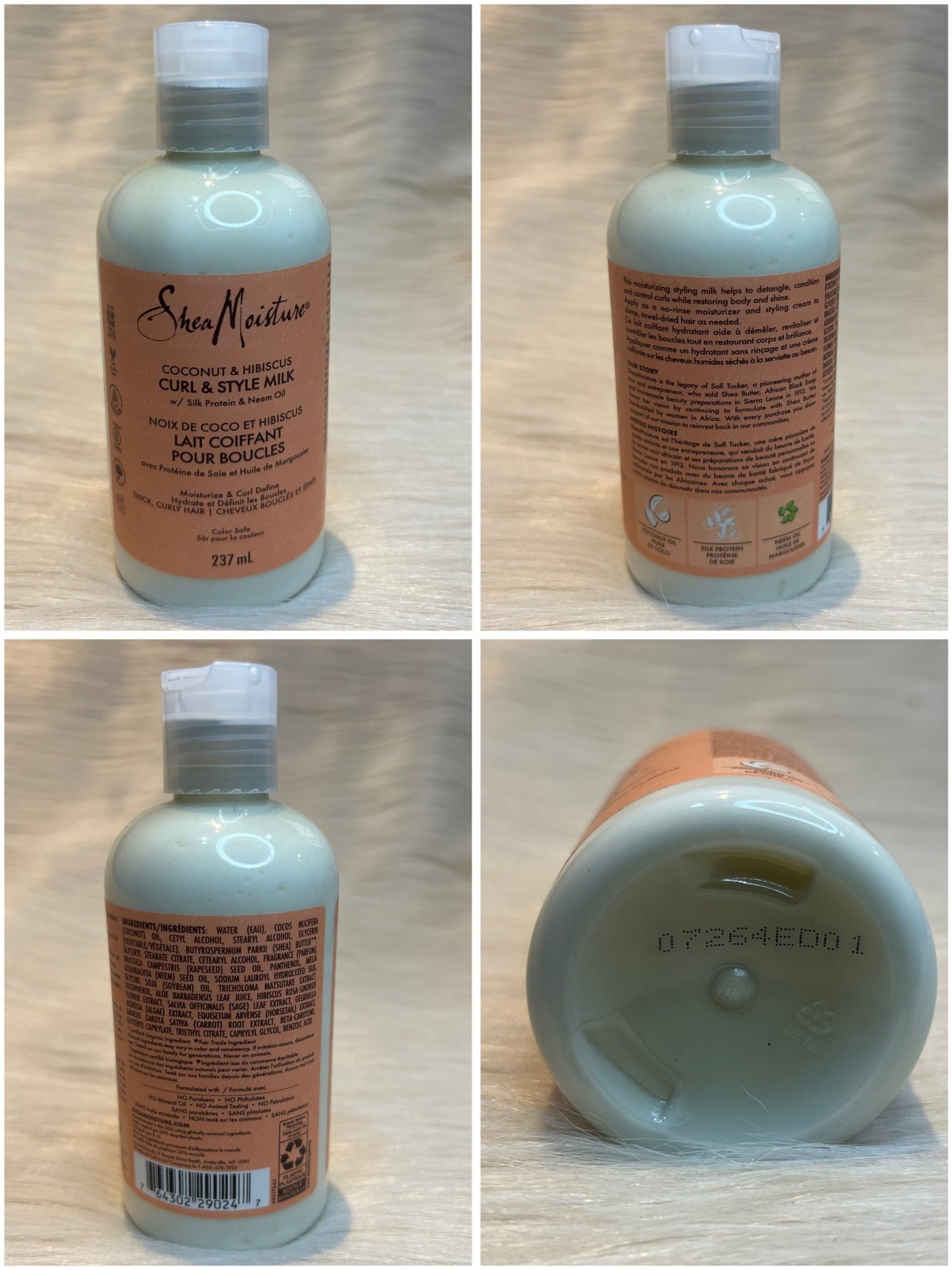 SheaMoisture Coconut & Hibiscus Curl Style Milk 237ml