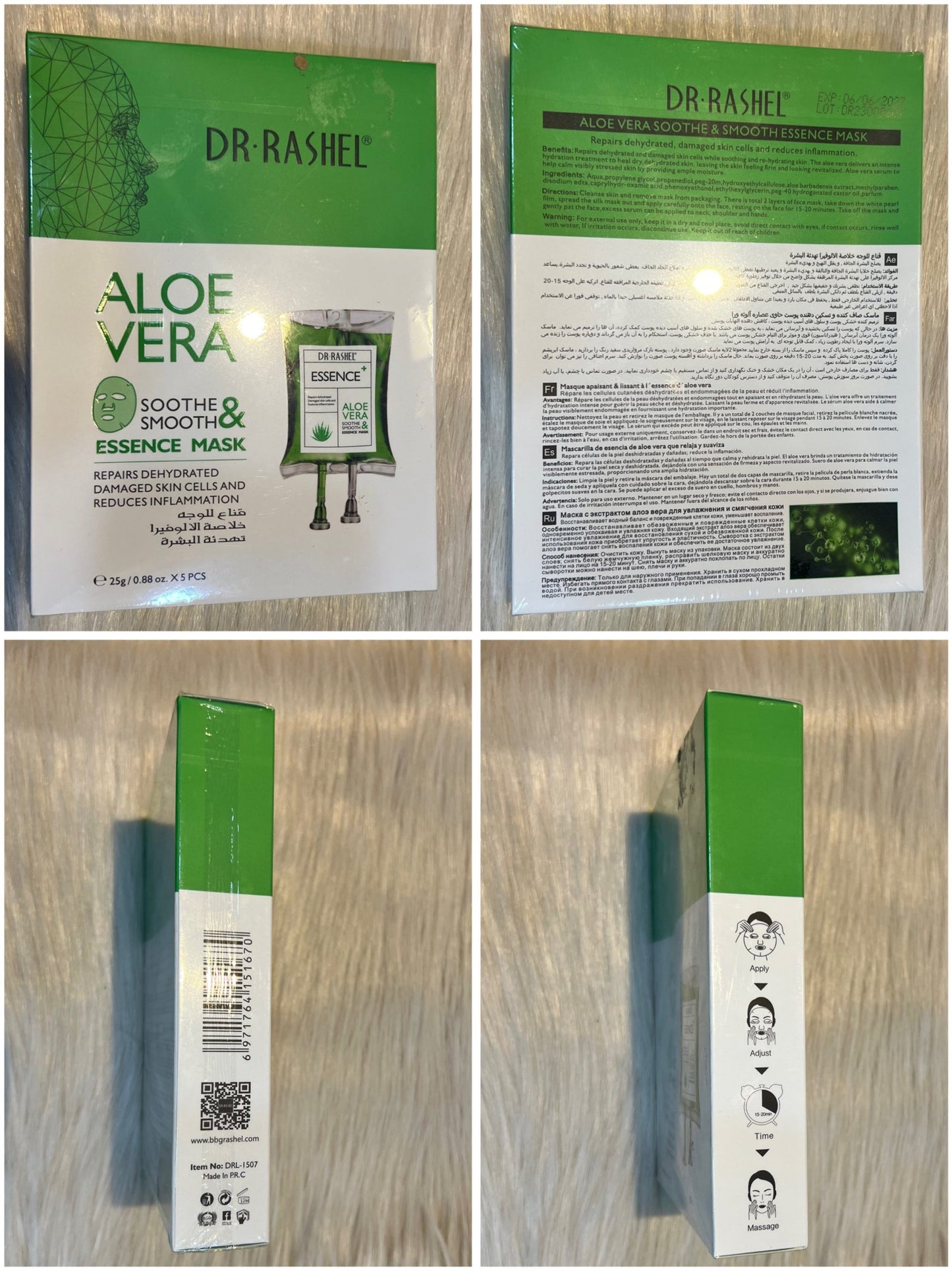 Dr. Rashel Aloe Vera Soothing Face Mask 25g