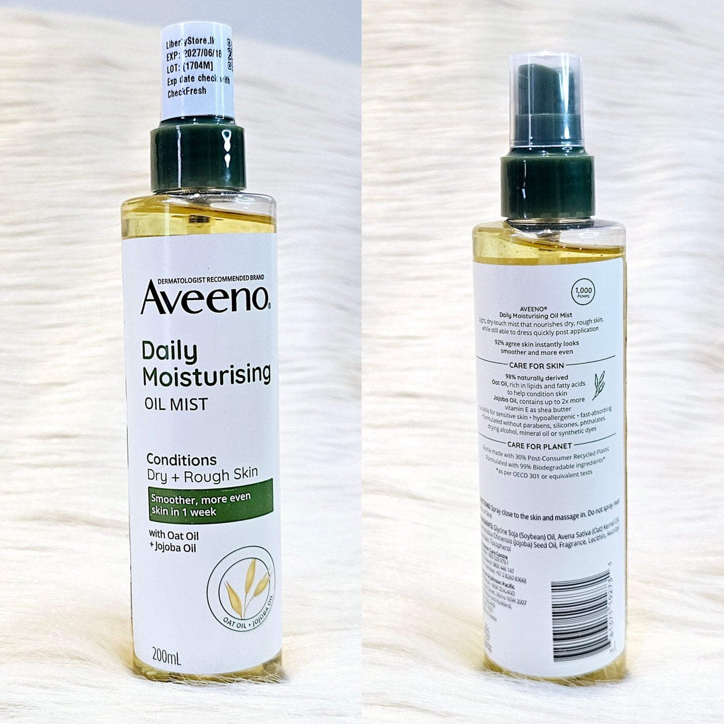 Aveeno Daily Moisturizing Oil Mist 200ml