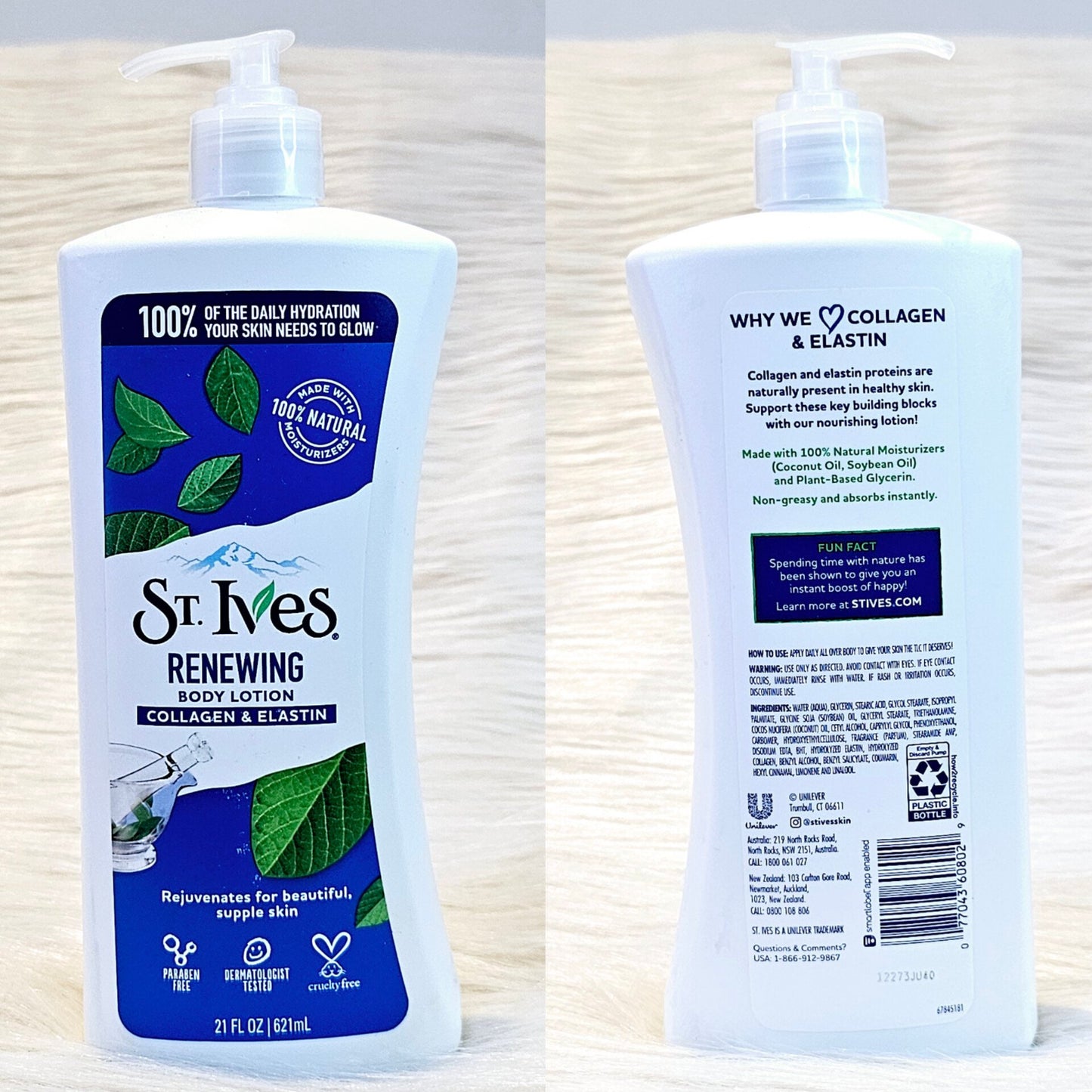 St. Ives Skin Renewing Body Lotion Collagen &  Elastin 621ml