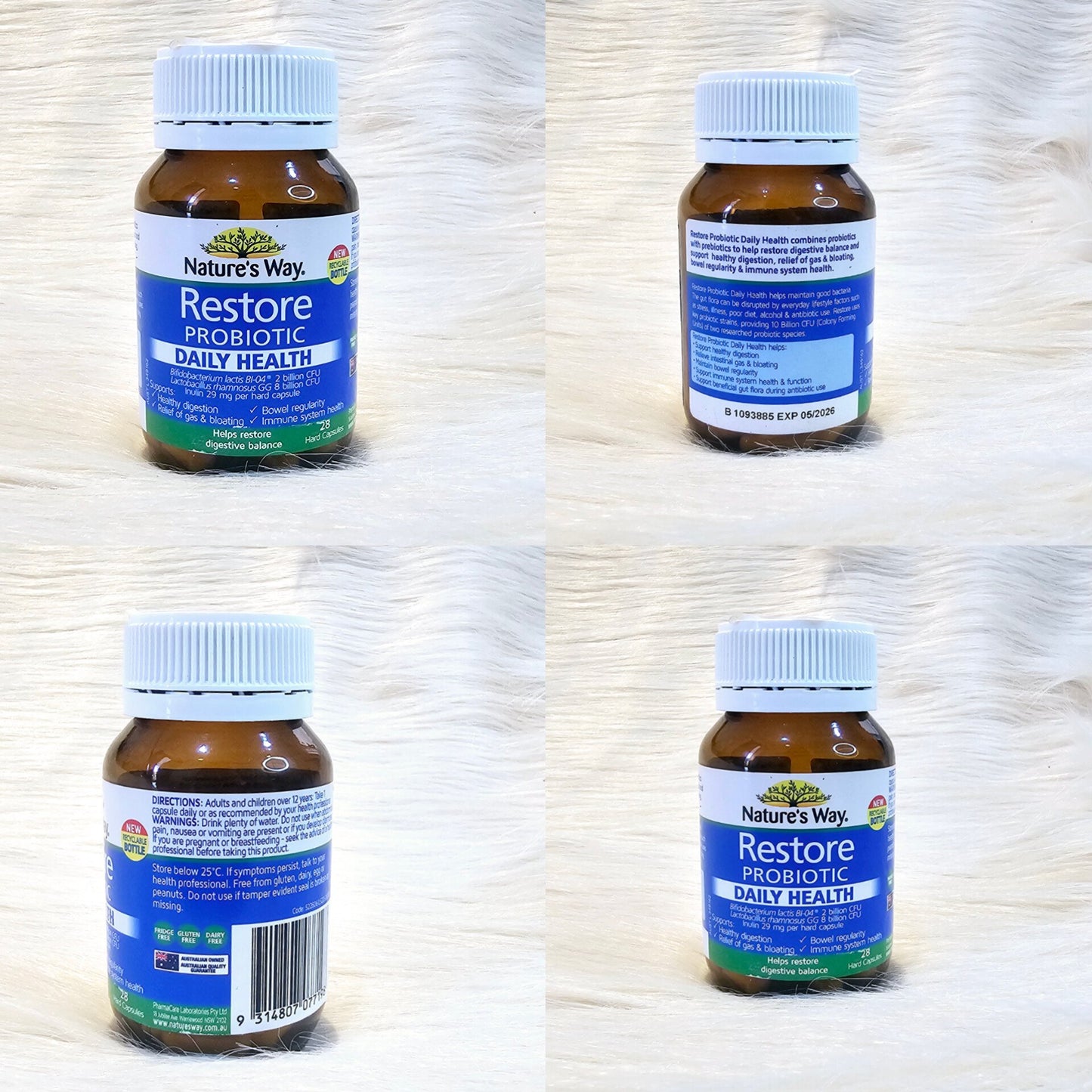 Nature’s Way Restore Probiotic Daily Health – 28 Capsules