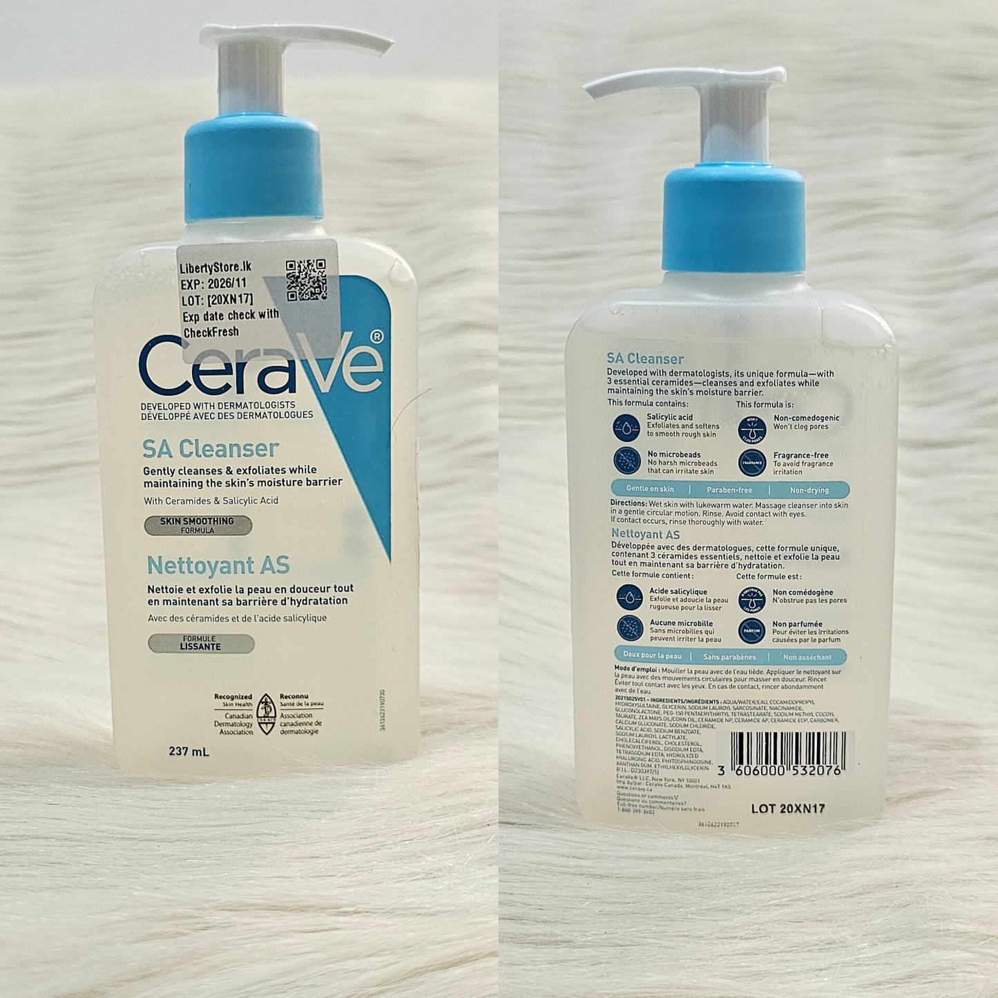 (Discounted Product ) CeraVe Salicylic Acid Cleanser for Rough &amp; Bumpy Skin | Fragrance Free