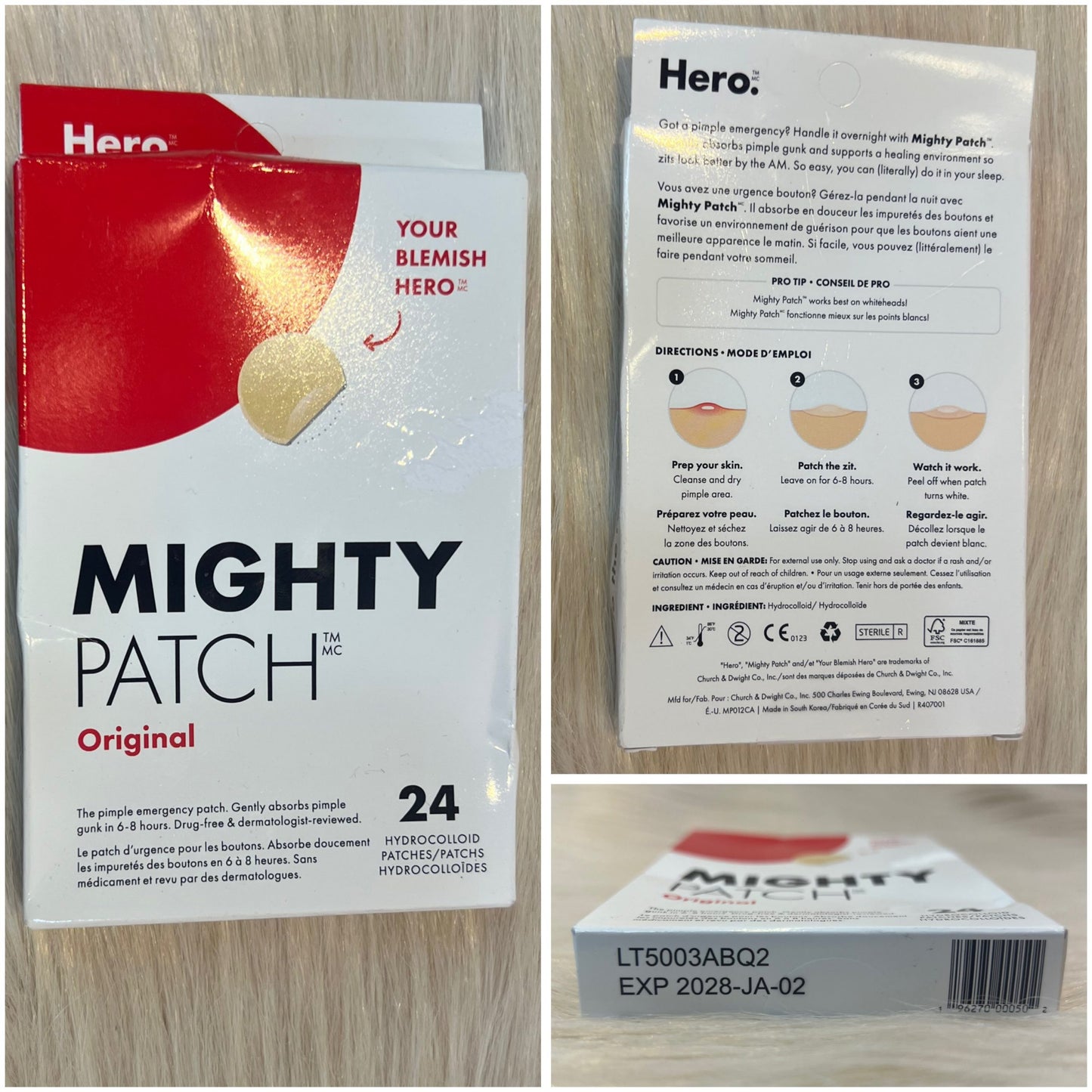 HERO Mighty Patch Original (24 Patches)