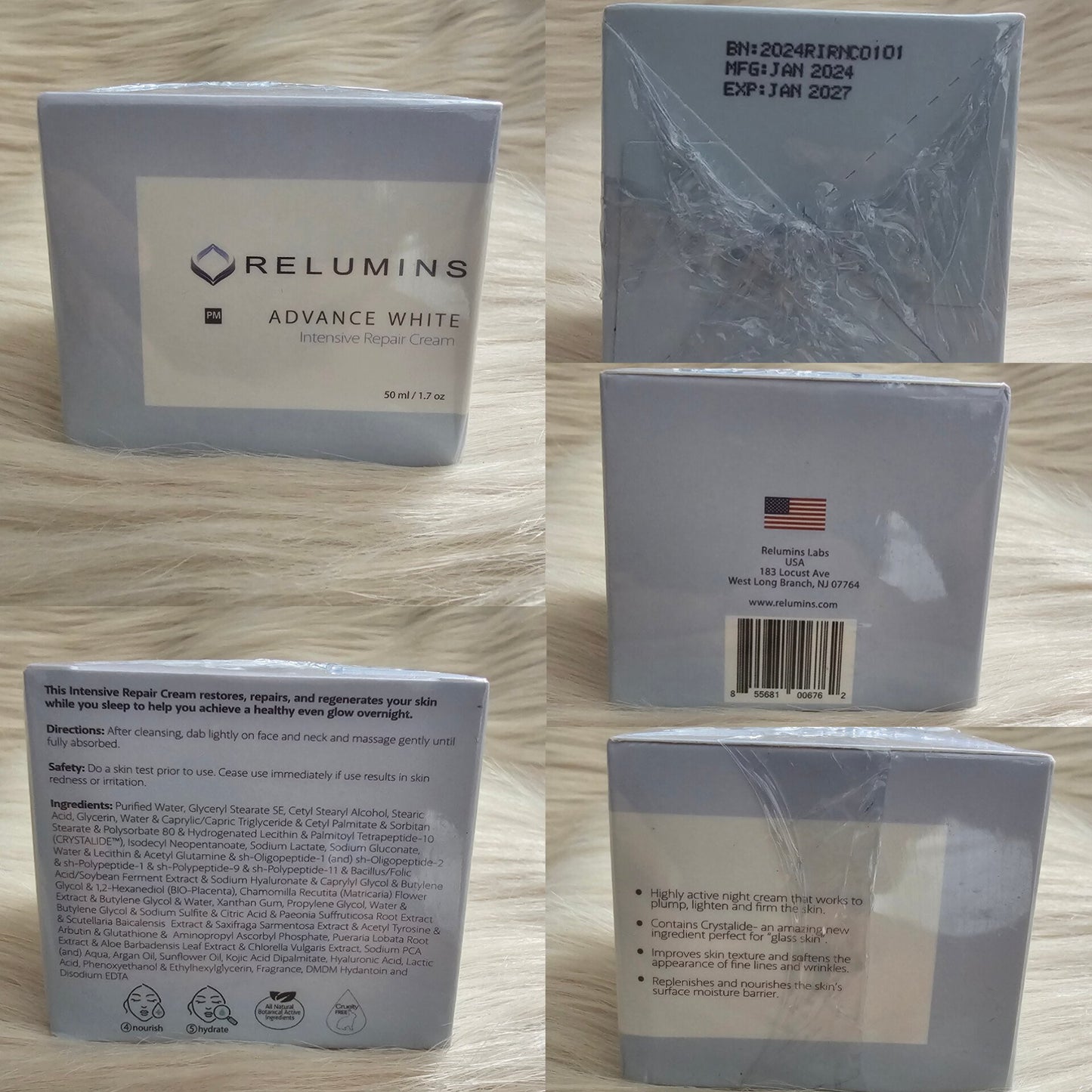 Relumins Advance White Intensive Repair Cream PM – 50ml