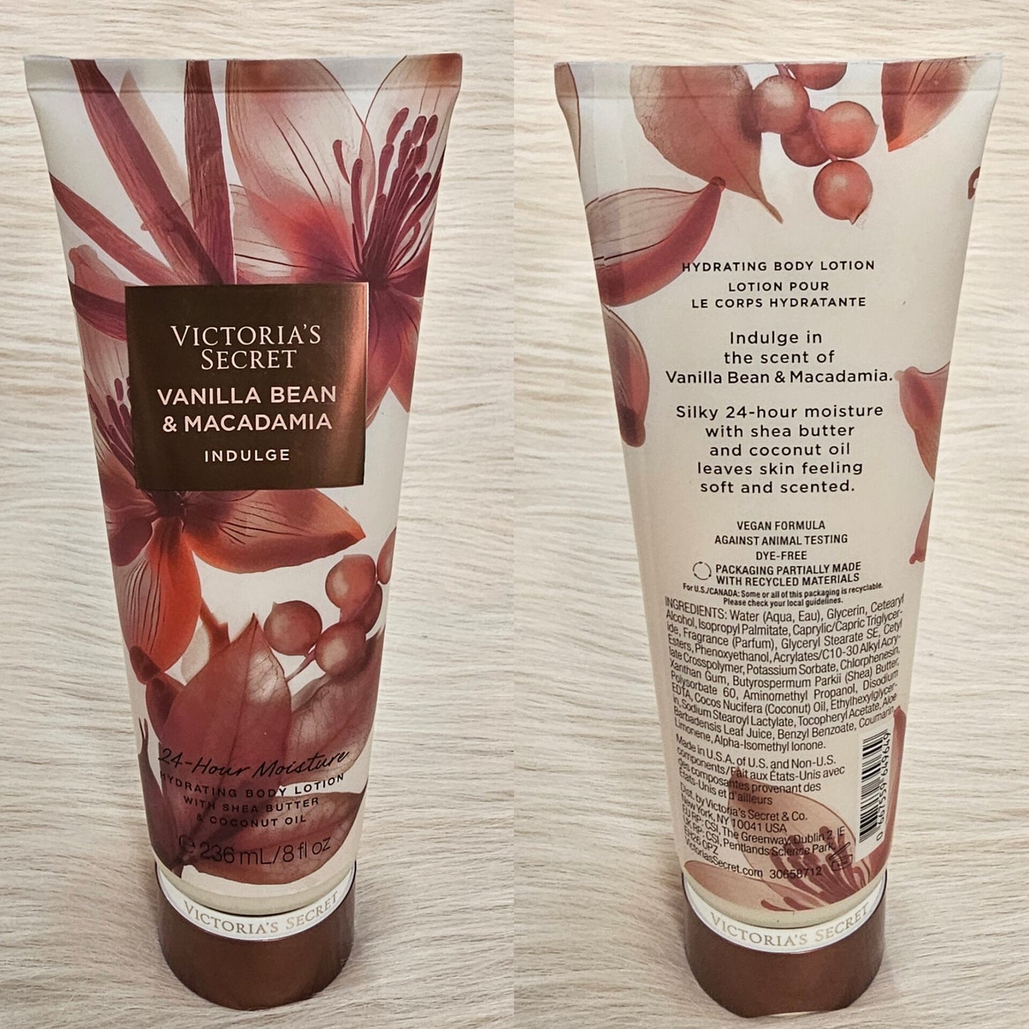 Victoria’s Secret Vanilla Bean &amp; Macadamia Fragrance Body Lotion 236ml