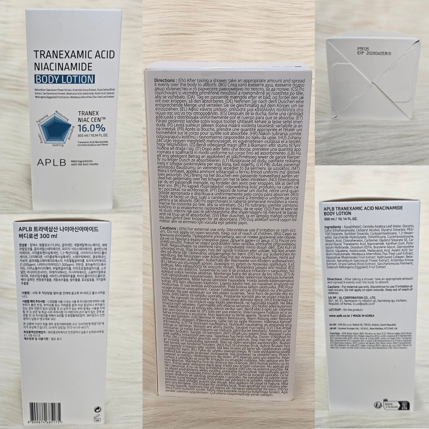 APLB Tranexamic Acid &amp; Niacinamide Body Lotion 300ml
