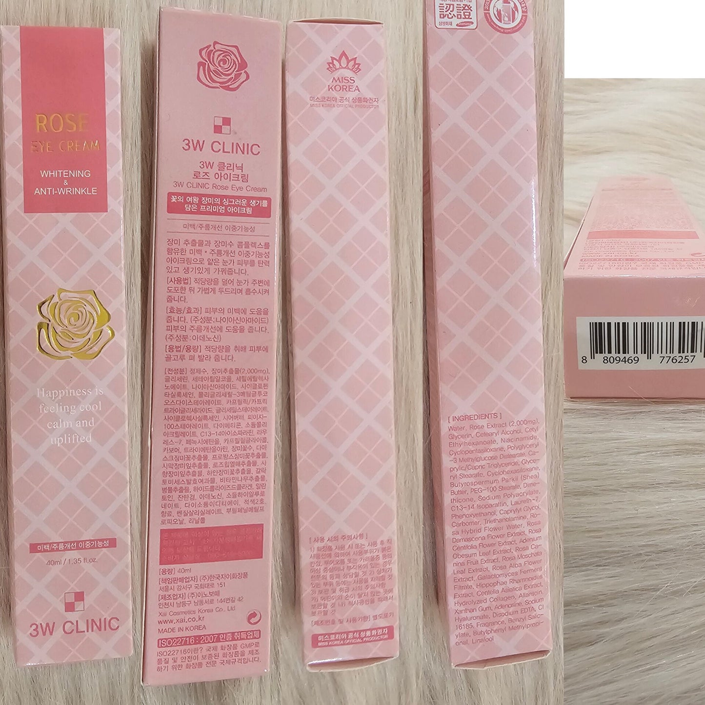 3W Clinic Rose Eye Cream 40ml