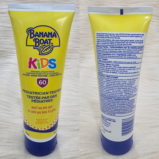 Banana Boat Kids Tear-Free Sunscreen SPF 60 240ml